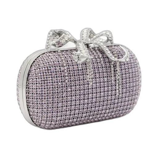 Self-Portrait Chainmail Clutch Bag