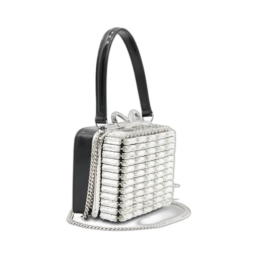 Self-Portrait Embellished Mirco Bag