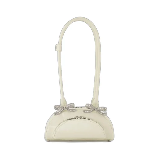 Self-Portrait Curved Mini Shoulder Bag