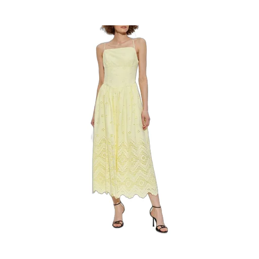 Self-Portrait Spaghetti Strap Midi Dress
