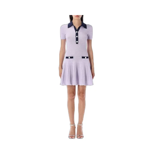 Self-Portrait Knit Mini Dress