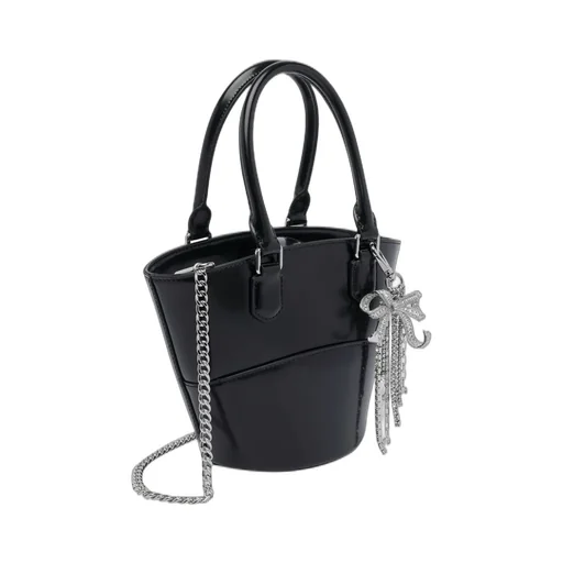 Self-Portrait Embellished Top Handle Bag