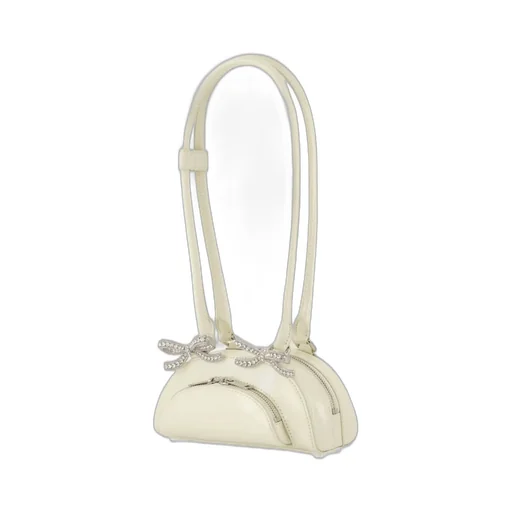Self-Portrait Curved Mini Shoulder Bag