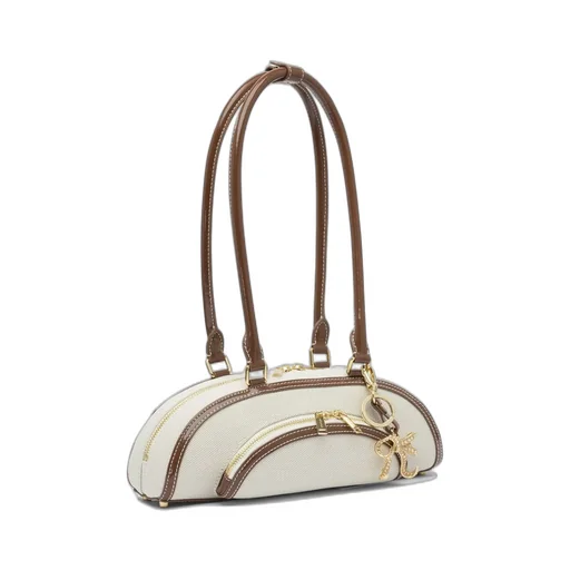 Self-Portrait Curved Shoulder Bag