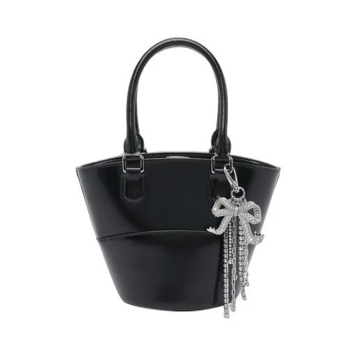 Self-Portrait Embellished Top Handle Bag