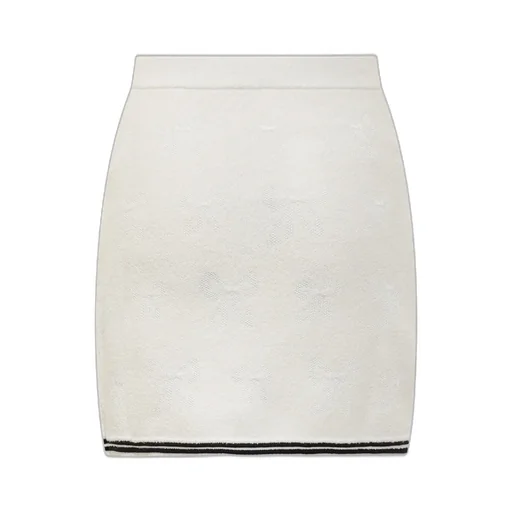 Self-Portrait Bow Jacquard Mini Skirt
