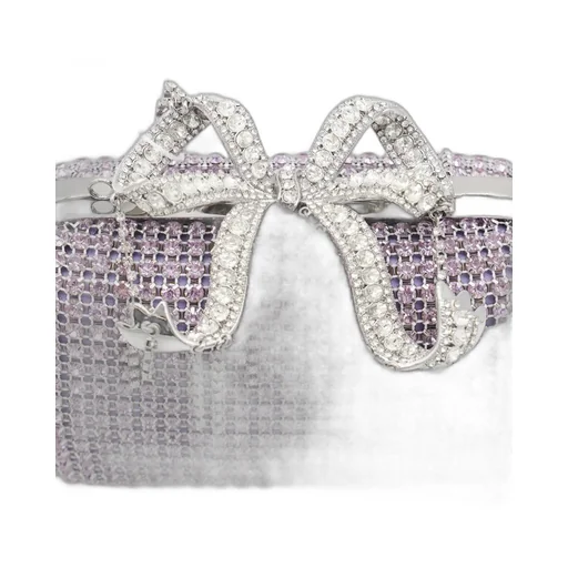 Self-Portrait Chainmail Clutch Bag