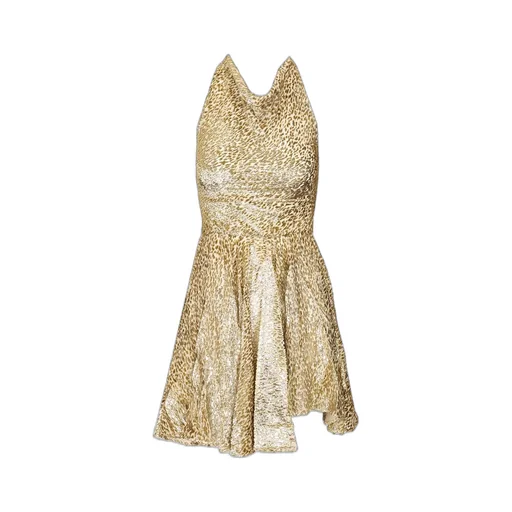 Self-Portrait Leopard Printed Mini Dress