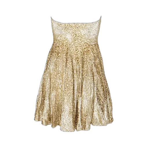 Self-Portrait Leopard Printed Mini Dress