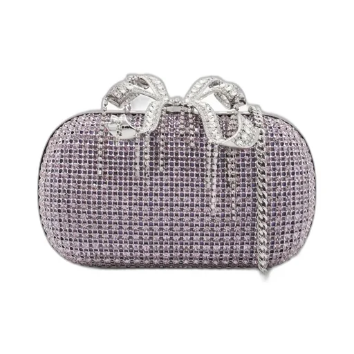 Self-Portrait Chainmail Clutch Bag