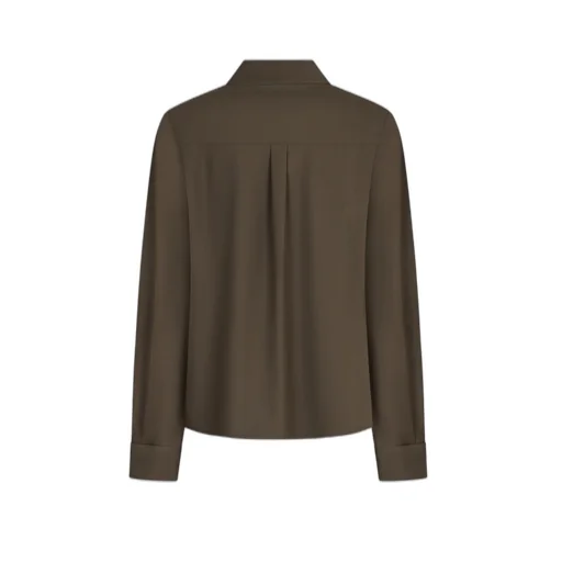 Self-Portrait Twill Pussy Bow Blouse