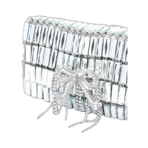 Self-Portrait Embellished Bow Mini Shoulder Bag