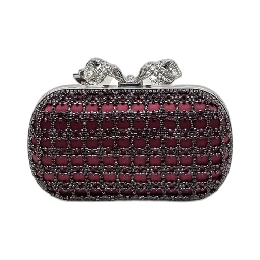 Self-Portrait Chainmail Clutch Bag