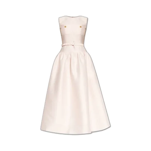 Self-Portrait Taffeta Midi Dress