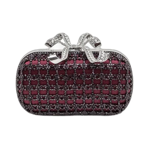 Self-Portrait Chainmail Clutch Bag