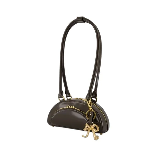 Self-Portrait Leather Mini Shoulder Bag