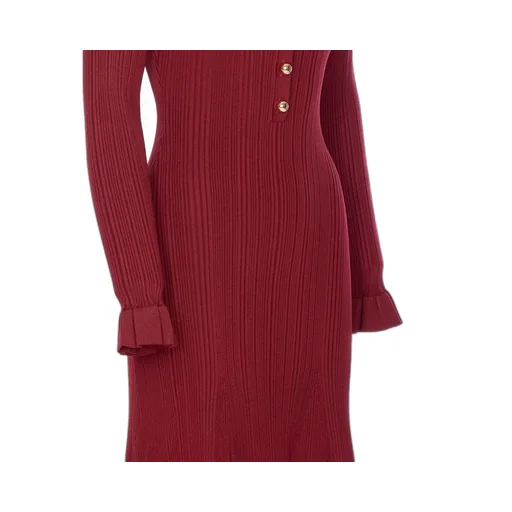 Self-Portrait Knitted Midi Dress