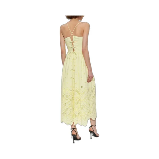Self-Portrait Spaghetti Strap Midi Dress