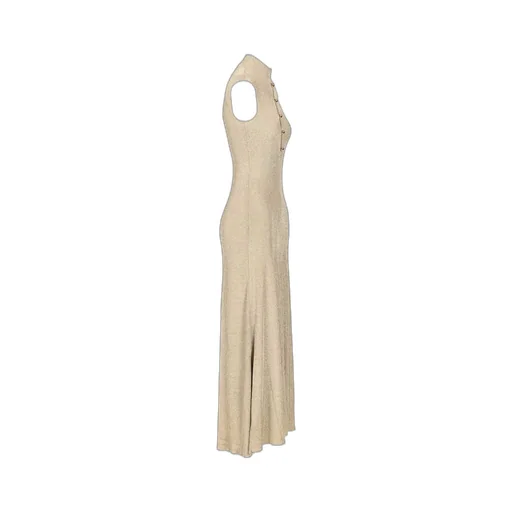 Self-Portrait Lurex Knit Maxi Dress