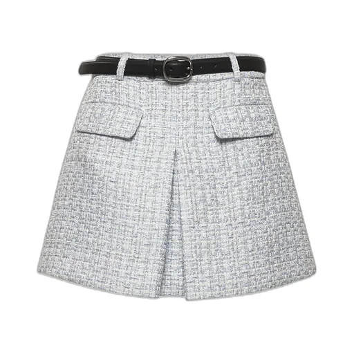 Self-Portrait Boucle Mini Skirt
