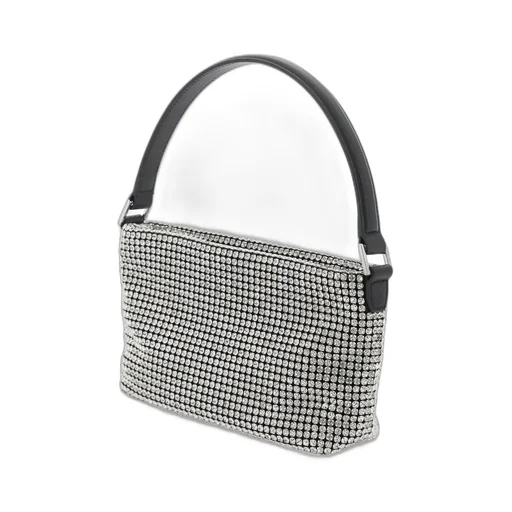 Self-Portrait Small Diamante Embellished Zipped Tote Bag