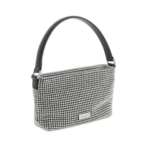 Self-Portrait Small Diamante Embellished Zipped Tote Bag