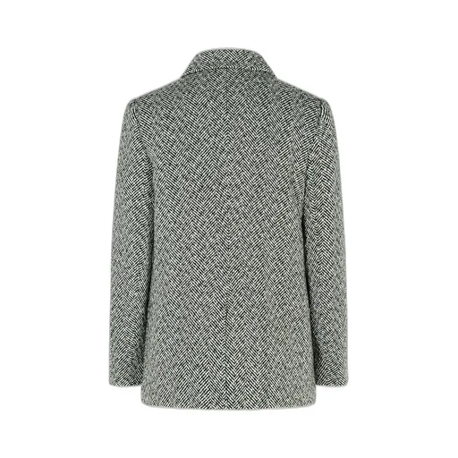 Self-Portrait Herringbone Single-Breasted Jacket