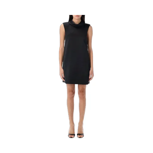 Self-Portrait Satin Chain Detail Mini Dress