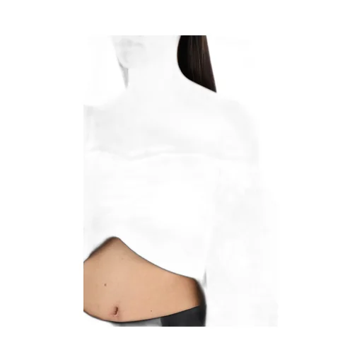 Self-Portrait Off-Shoulder Cropped Top