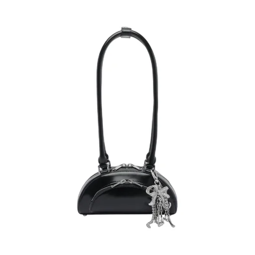 Self-Portrait Bow-Charm Mini Shoulder Bag