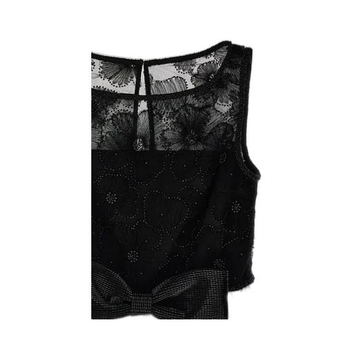 Self-Portrait Embellished Tulle Mini Dress