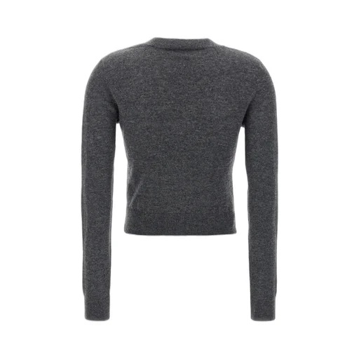 Self-Portrait 3D Floral V-Neck Jumper