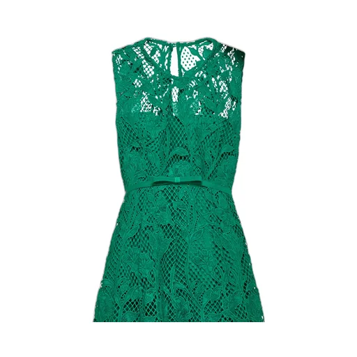 Self-Portrait Lace Sleeveless Midi Dress