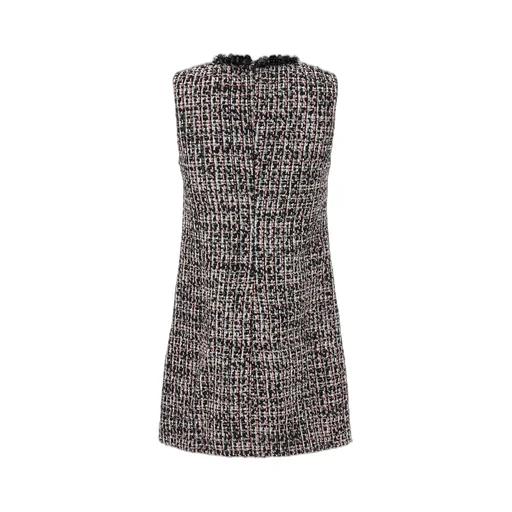 Self-Portrait Boucle Embellished Mini Dress