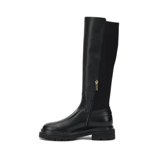 Santoni Panelled Knee-High Boots