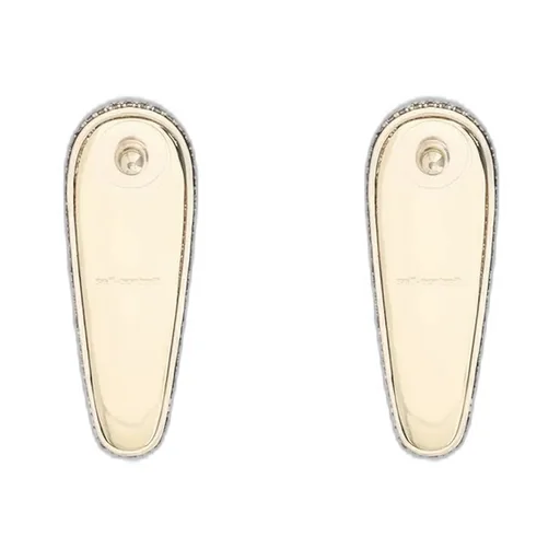 Self-Portrait Embellished Bar Earrings