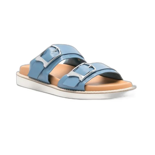 Santoni Double-Strap Open Toe Sandals