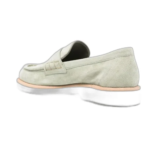 Santoni Almond Toe Loafers