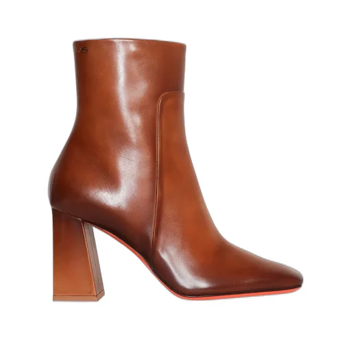 Santoni High-Heel Ankle Boots