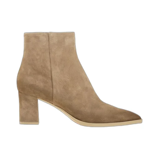 Santoni Mid Heel Ankle Boots