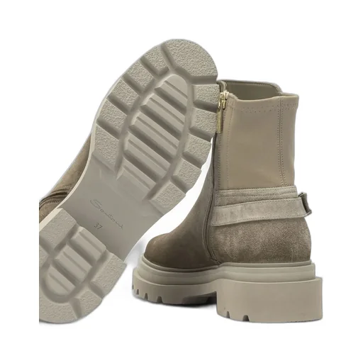 Santoni Buckled Ankle Boots