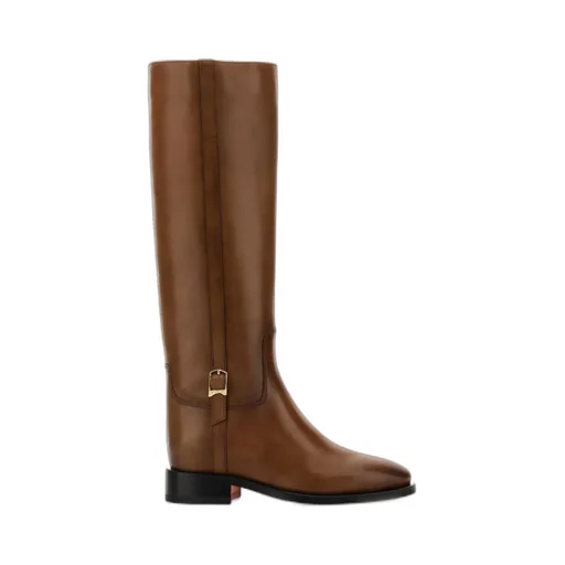 Santoni Mandy Buckle Boots