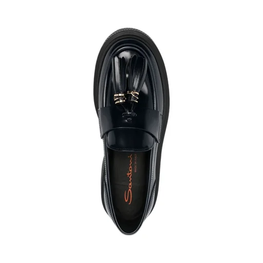 Santoni Tassel-Detailed Chunky Loafers