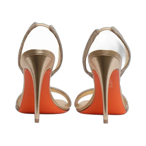 Santoni W-High Slingback Sandals
