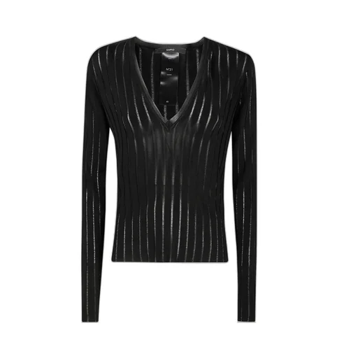 Sapio V-Neck Striped Jumper