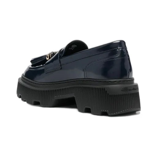 Santoni Tassel-Detailed Chunky Loafers