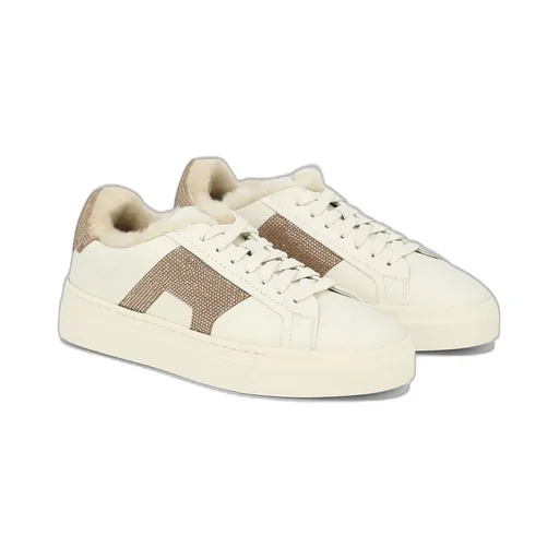 Santoni Double Buckle Embellished Sneakers
