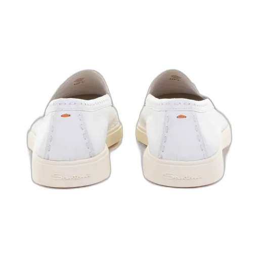 Santoni Round Toe Loafers