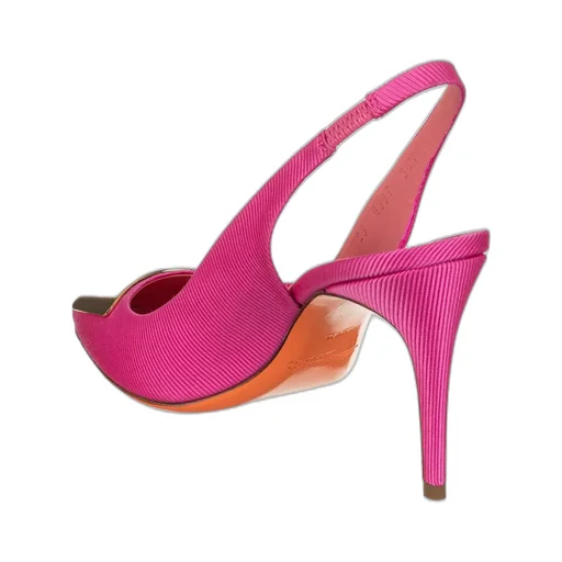 Santoni High Heel Slingback Pumps