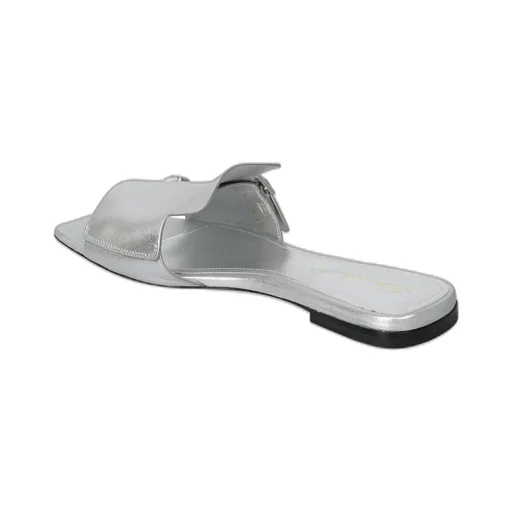 Santoni Double Buckle Square-Toe Sandals